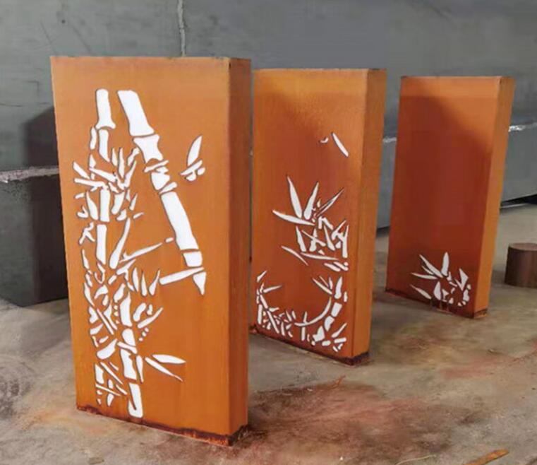 万秀锈钢板灯箱