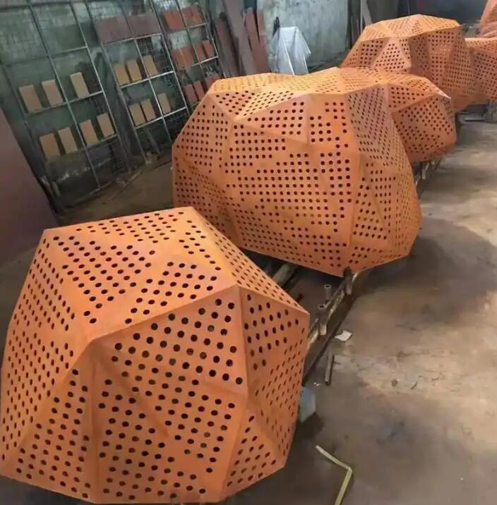 万秀耐候钢造型